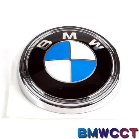 BMW原廠 E70 X5 後箱蓋圓形標誌LOGO