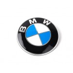 BMW 原廠引擎蓋圓形標誌車前蓋LOGO