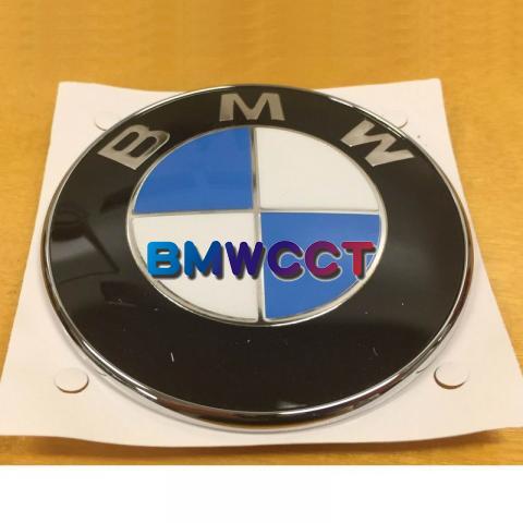 BMW原廠E65 E66 E53 Z3後箱蓋圓形標誌LOGO