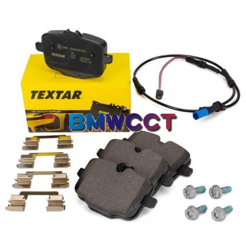 德國TEXTAR BMW G30 G31 G32 G11 G12 G01 G02 G05後煞車來令片含感應線(M版煞車用)